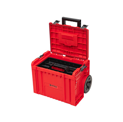 Qbrick System PRO Cart 2.0 RED ULTRA HD empilable 490 x 415 x 660 mm 42 l IP54 double poignée télescopique amovible