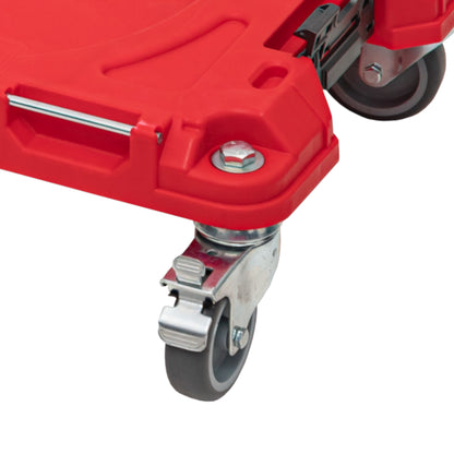 Plate-forme de transport Qbrick System PRO RED ULTRA HD, planche à roulettes 506 x 325 x 140 mm, capacité de charge de 100 kg