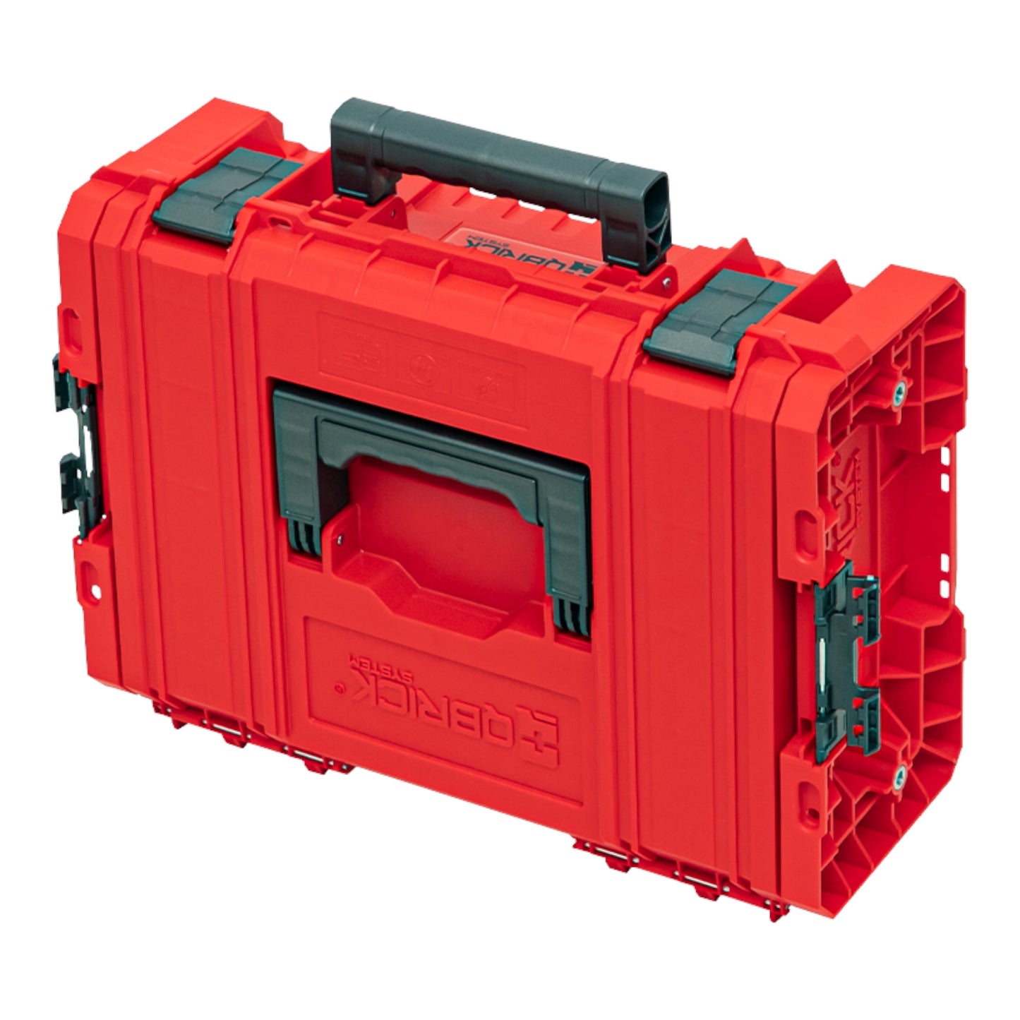 Qbrick System PRO Technik Case 2.0 RED ULTRA HD Valise à outils sur mesure 450 x 332 x 171 mm 12 l empilable IP54 avec étagère