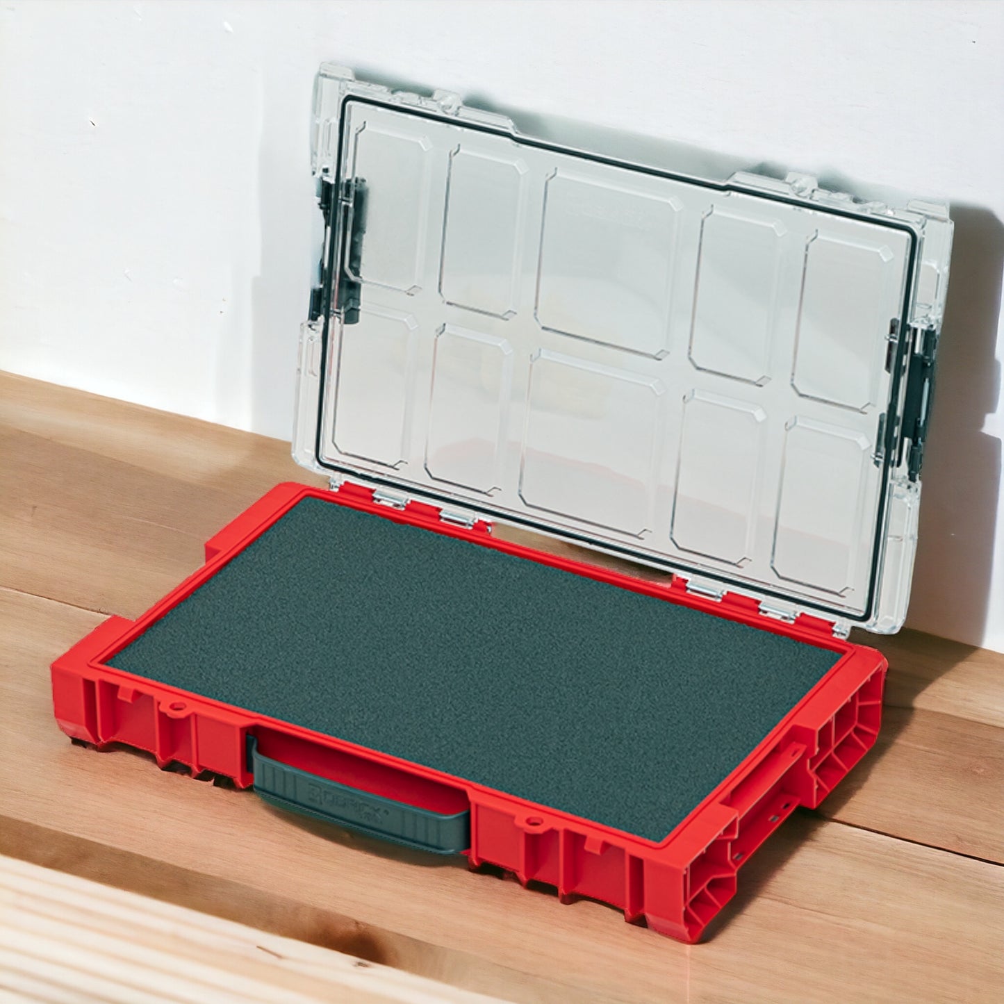 Qbrick System PRO 100 MFI RED ULTRA HD Organizer 452 x 296 x 79 mm 5 l stapelbar IP54