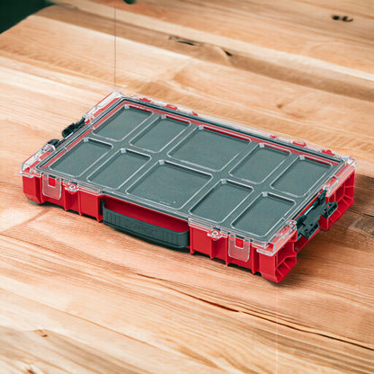 Qbrick System PRO 100 MFI RED ULTRA HD Organizer 452 x 296 x 79 mm 5 l stapelbar IP54