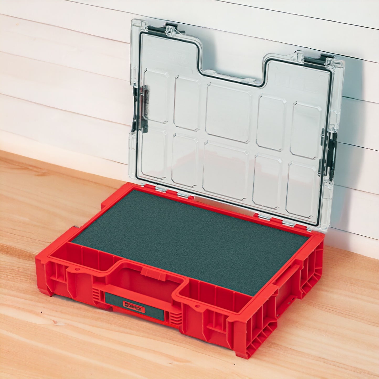 Organiseur Qbrick System PRO 300 MFI RED ULTRA HD 452 x 358 x 110 mm 9 l empilable IP54