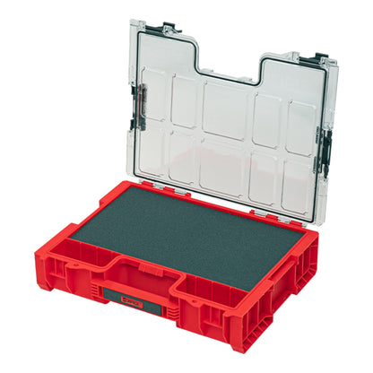 Organiseur Qbrick System PRO 300 MFI RED ULTRA HD 452 x 358 x 110 mm 9 l empilable IP54