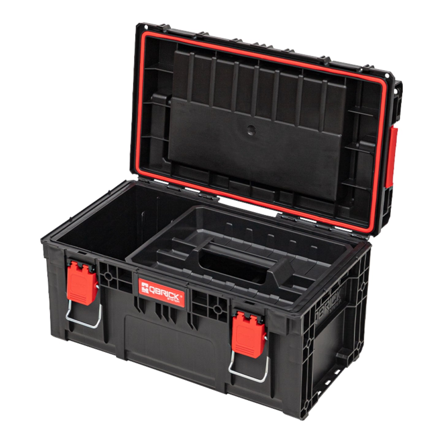 Qbrick System PRIME Toolbox 250 Expert avec organisateur empilable 535 x 327 x 277 mm 26l IP66 avec 10 séparateurs + 5 inserts