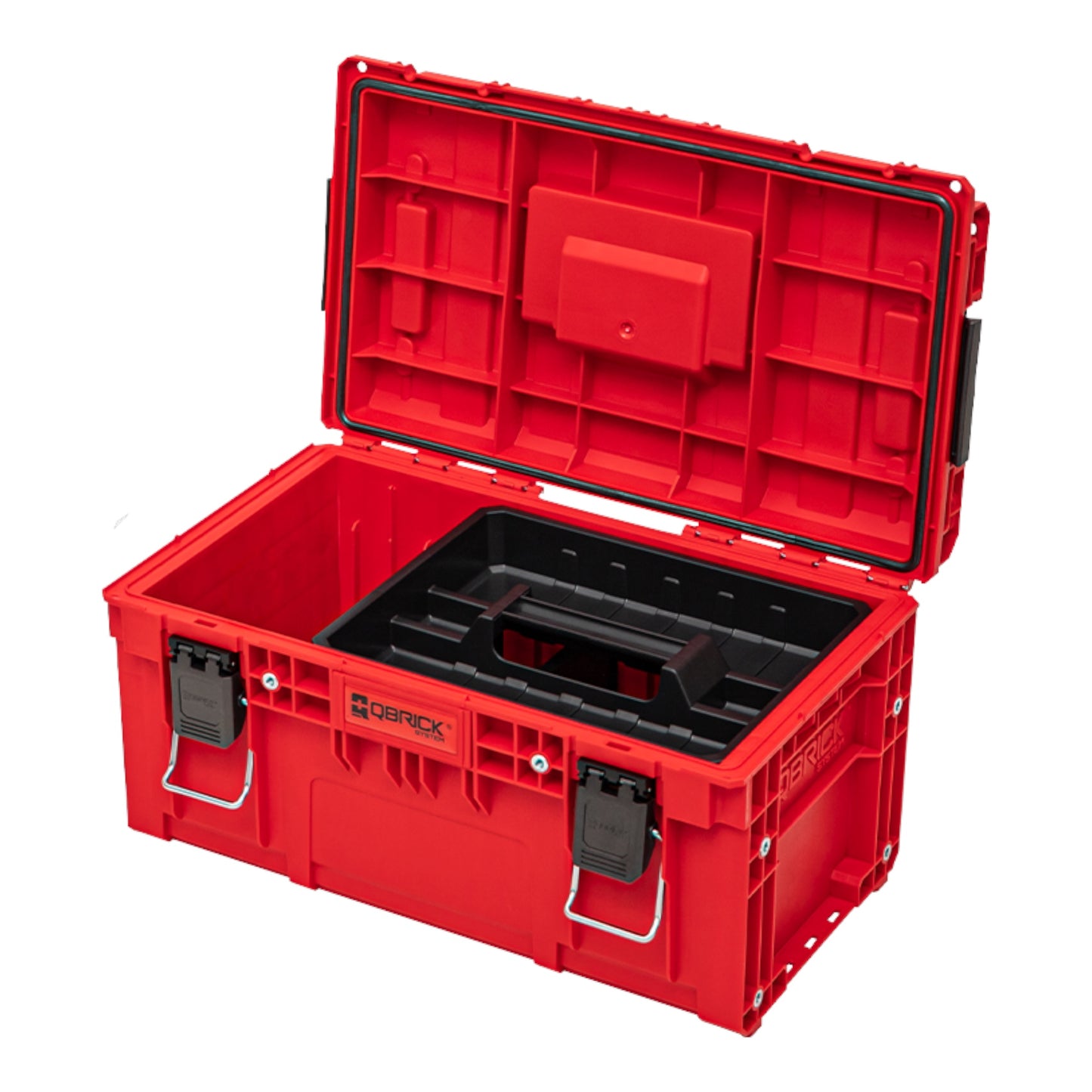 Qbrick System PRIME Toolbox 250 Vario RED ULTRA HD Sur mesure empilable 535 x 327 x 271 mm 26l IP66 avec 3 cloisons