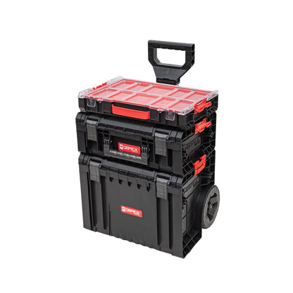 Qbrick System PRO Set 4 chariots à outils + PRO Cart 2.0 + PRO Technician Case 2.0 + PRO Organizer 100 450 x 390 x 690 mm 45 l IP54