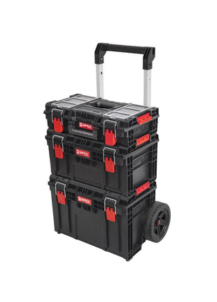 Qbrick System PRIME SET 1 Chariot PRIME Chariot empilable + PRIME Toolbox 250 Vario + PRIME Toolbox 150 Vario empilable IP66