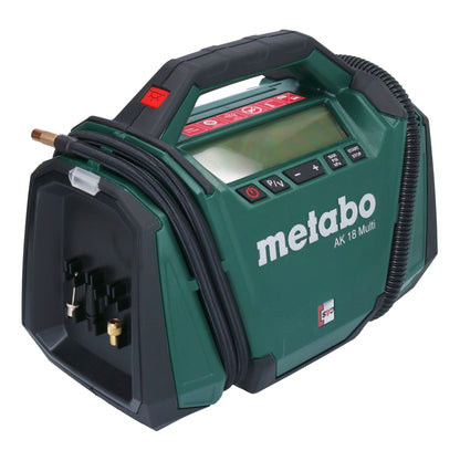 Compresseur multi-batterie Metabo AK 18 18 V 11 bar Solo (600794850) - sans batterie, sans chargeur