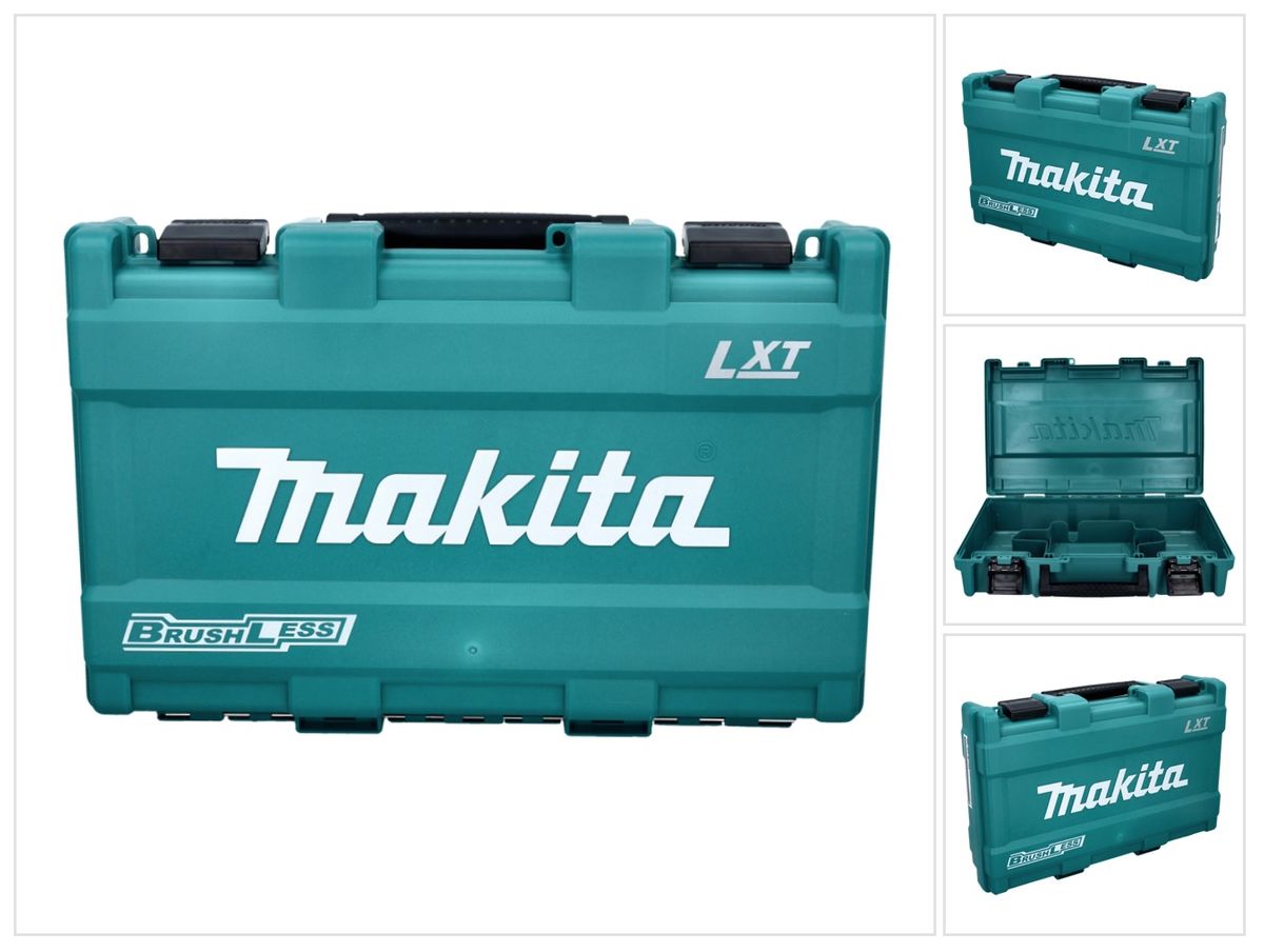 Mallette à outils Makita LXT pour perceuse à percussion sans fil DHP 483 et clé à chocs sans fil DTD 155