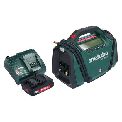 Metabo AK 18 Multi Akku Kompressor 18 V 11 bar + 1x Akku 2,0 Ah + Ladegerät