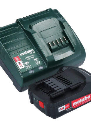 Compresseur Metabo AK 18 Multi batterie 18 V 11 bar + 1x batterie 2,0 Ah + chargeur