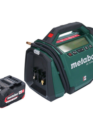 Compresseur Metabo AK 18 Multi batterie 18 V 11 bar + 1x batterie 4,0 Ah - sans chargeur