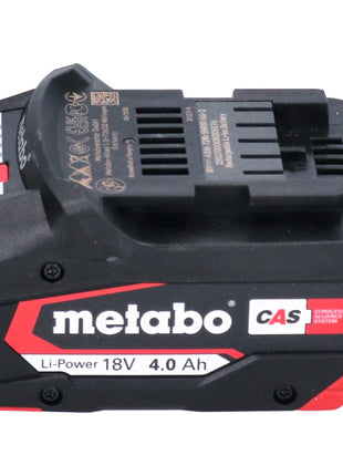 Compresseur Metabo AK 18 Multi batterie 18 V 11 bar + 1x batterie 4,0 Ah - sans chargeur