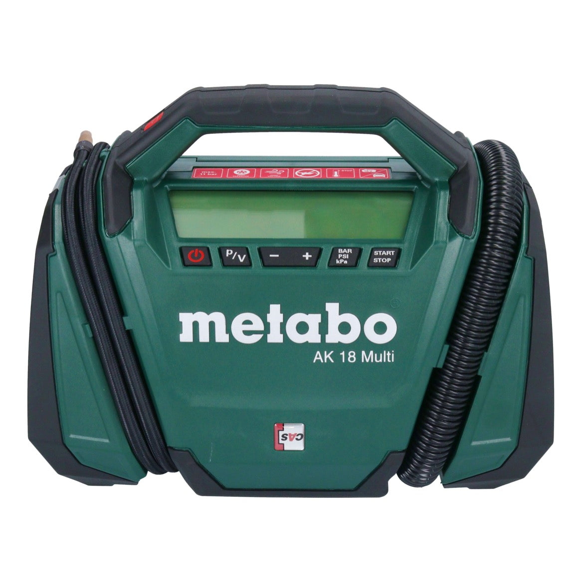 Compresseur multi-batterie Metabo AK 18 18 V 11 bar + 2x batteries 4,0 Ah + chargeur