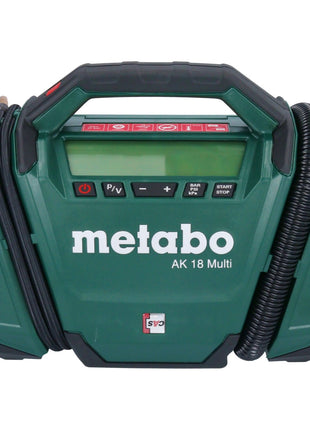 Compresseur Metabo AK 18 Multi batterie 18 V 11 bar + 1x batterie 5,5 Ah + chargeur