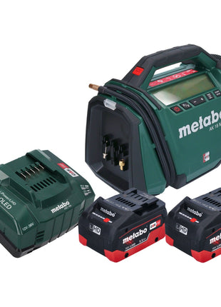 Compresseur Metabo AK 18 Multi batterie 18 V 11 bar + 2x batteries 5,5 Ah + chargeur