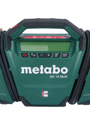 Compresseur Metabo AK 18 Multi batterie 18 V 11 bar + 2x batteries 5,5 Ah + chargeur