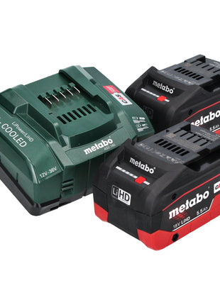 Compresseur Metabo AK 18 Multi batterie 18 V 11 bar + 2x batteries 5,5 Ah + chargeur