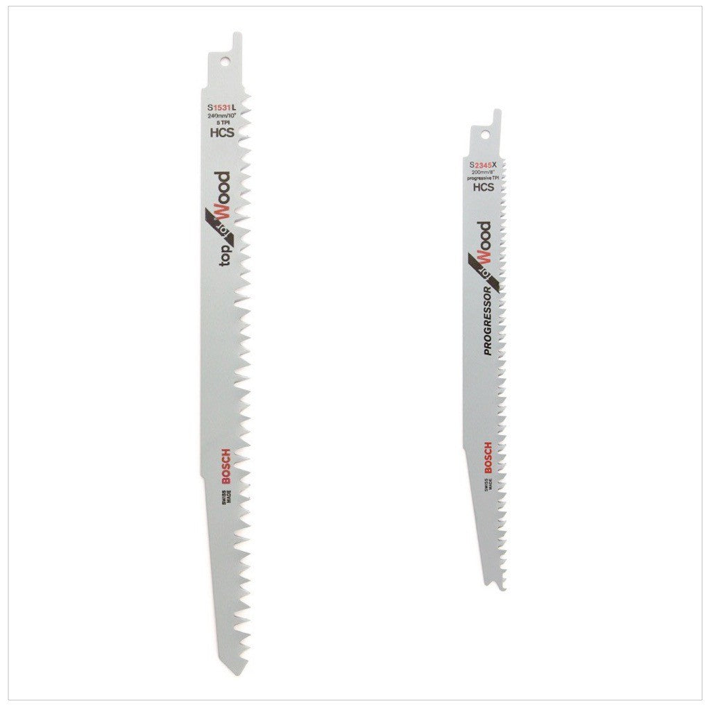 Bosch 2er Säbelsägeblätter - Set Holz ( S 1531 L / S 2345 X ) - Toolbrothers