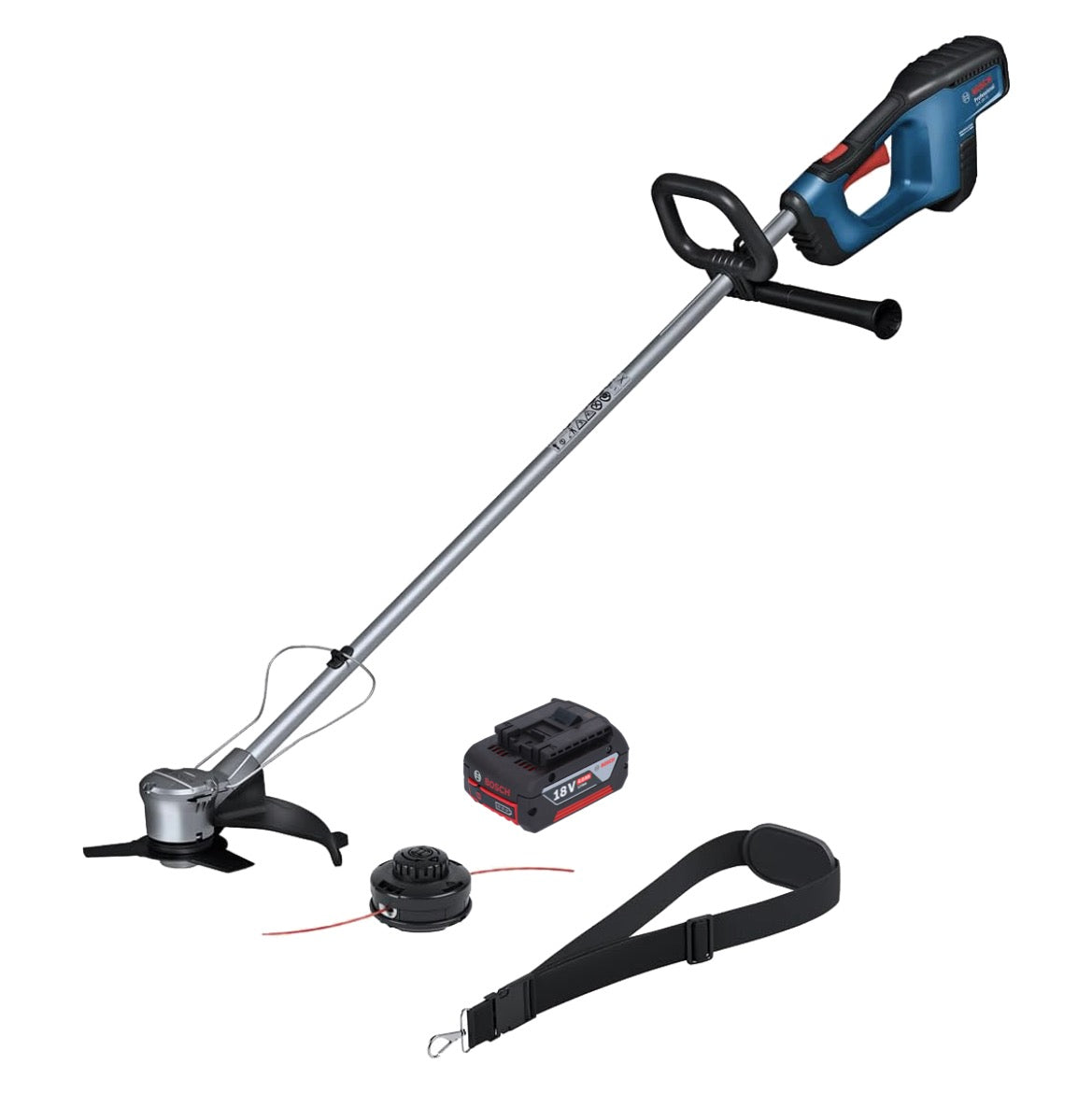 Bosch GFR 18V-23 Professional Akku Freischneider 18 V 230 mm Brushless + 1x Akku 4,0 Ah - ohne Ladegerät