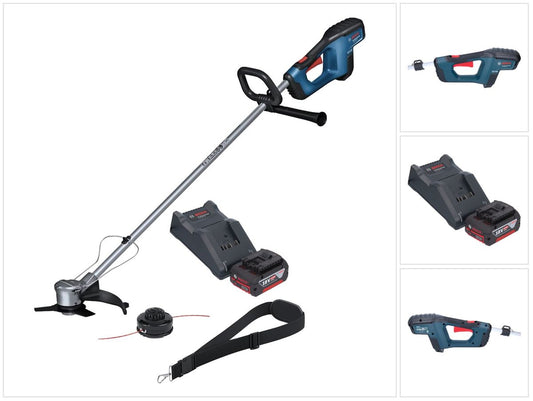 Bosch GFR 18V-23 Débroussailleuse professionnelle sur batterie 18 V 230 mm sans balais + 1x batterie 4,0 Ah + chargeur