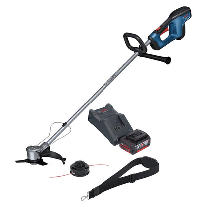 Bosch GFR 18V-23 Débroussailleuse professionnelle sur batterie 18 V 230 mm sans balais + 1x batterie 4,0 Ah + chargeur