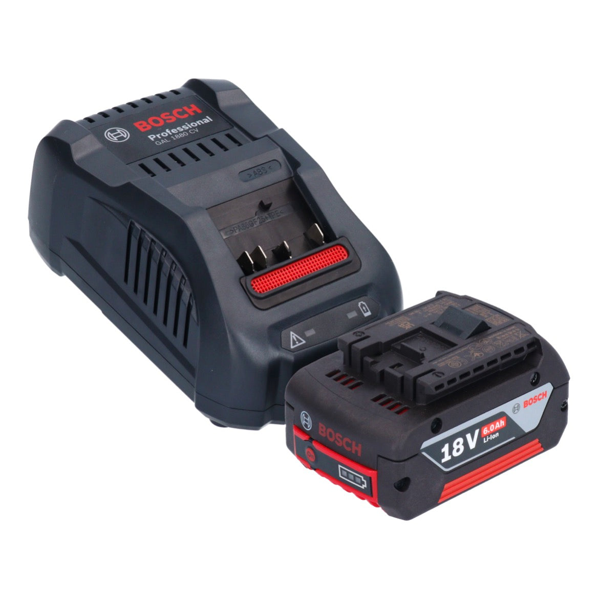 Bosch GRT 18V-33 Professional Akku Rasentrimmer 18 V 330 mm Brushless + 1x Akku 6,0 Ah + Ladegerät