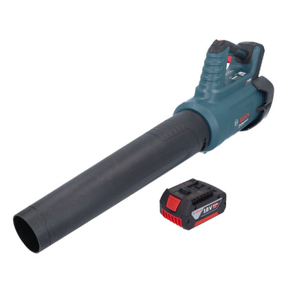 Bosch GBL 18V-750 Professional Akku Gebläse 18 V BITURBO Brushless + 1x Akku 6,0 Ah - ohne Ladegerät