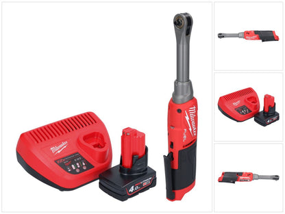 Milwaukee M12 FHIR14LR-401 batterie cliquet haute vitesse 12 V 47 Nm 1/4" brushless + 1x batterie 4,0 Ah + chargeur