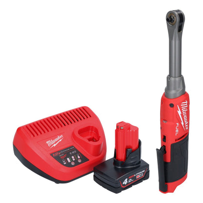 Milwaukee M12 FHIR14LR-401 batterie cliquet haute vitesse 12 V 47 Nm 1/4" brushless + 1x batterie 4,0 Ah + chargeur