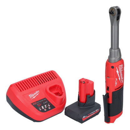 Milwaukee M12 FHIR14LR-501 batterie cliquet haute vitesse 12 V 47 Nm 1/4" brushless + 1x batterie 5,0 Ah + chargeur