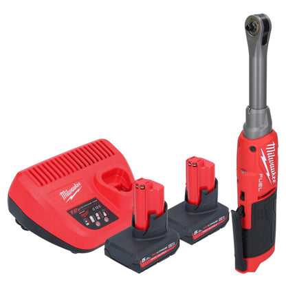 Milwaukee M12 FHIR14LR-502 batterie cliquet haute vitesse 12 V 47 Nm 1/4" brushless + 2x batterie 5,0 Ah + chargeur