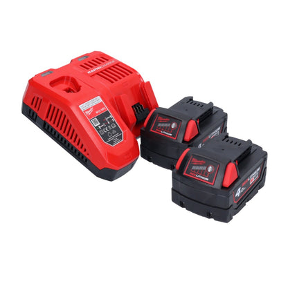 Milwaukee M18 ONEFHIWF1-402X Akku Schlagschrauber 18 V 2033 Nm 1″ Brushless + 2x Akku 4,0 Ah + Ladegerät + HD Box