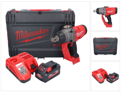 Milwaukee M18 ONEFHIWF1-551X Akku Schlagschrauber 18 V 2033 Nm 1″ Brushless + 1x Akku 5,5 Ah + Ladegerät + HD Box