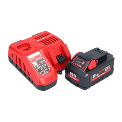 Milwaukee M18 ONEFHIWF1-551X Akku Schlagschrauber 18 V 2033 Nm 1″ Brushless + 1x Akku 5,5 Ah + Ladegerät + HD Box