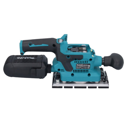 Makita DBO 381 RM1U Akku Schwingschleifer 18 V 93 x 185 mm Brushless + 1x Akku 4,0 Ah + Ladegerät