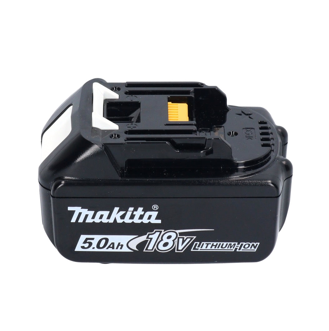 Makita DBO 381 T1U ponceuse orbitale sur batterie 18 V 93 x 185 mm sans balais + 1x batterie 5,0 Ah - sans chargeur