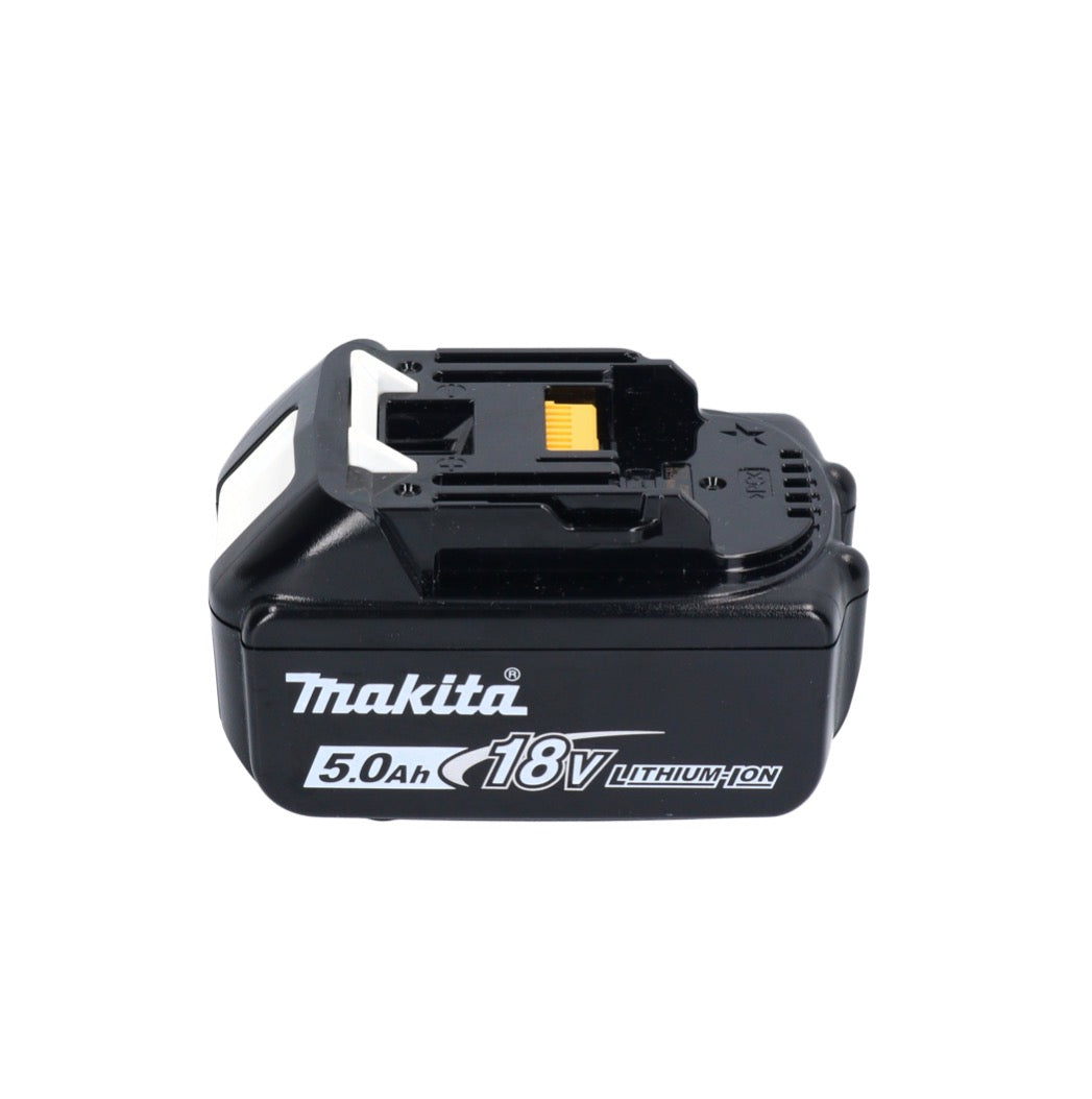 Makita DBO 381 T1JU ponceuse orbitale sur batterie 18 V 93 x 185 mm sans balais + 1x batterie 5,0 Ah + Makpac - sans chargeur