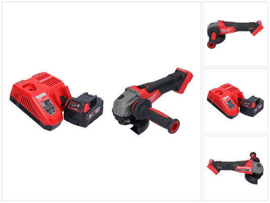 Milwaukee M18 FSAG125X-501 Akku Winkelschleifer 18 V 125 mm Brushless + 1x Akku 5,0 Ah + Ladegerät