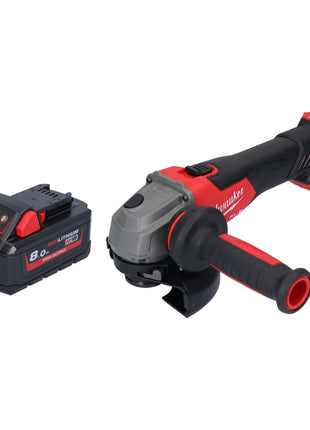 Meuleuse d'angle sur batterie Milwaukee M18 FSAG125X-801 18 V 125 mm sans balais + 1x batterie 8,0 Ah - sans chargeur