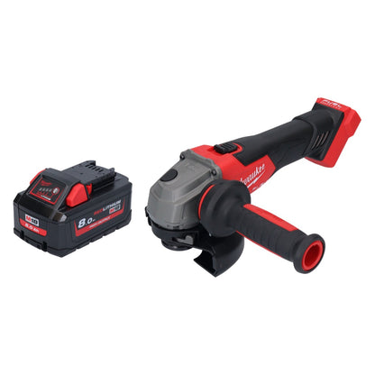 Meuleuse d'angle sur batterie Milwaukee M18 FSAG125X-801 18 V 125 mm sans balais + 1x batterie 8,0 Ah - sans chargeur