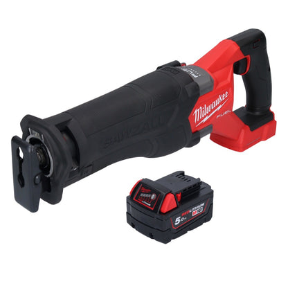 Batterie Milwaukee M18 FSZ-501 Scie sabre Recipro 18 V sans balais + 1x batterie 5,0 Ah - sans chargeur