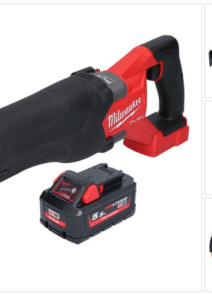 Batterie Milwaukee M18 FSZ-551 Scie sabre Recipro 18 V brushless + 1x batterie 5,5 Ah - sans chargeur