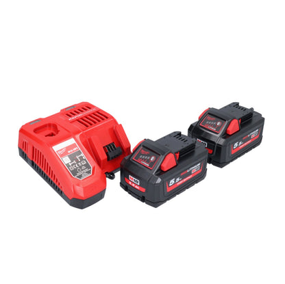 Batterie Milwaukee M18 FSZ-552 Scie sabre Recipro 18 V brushless + 2x batteries 5,5 Ah + chargeur