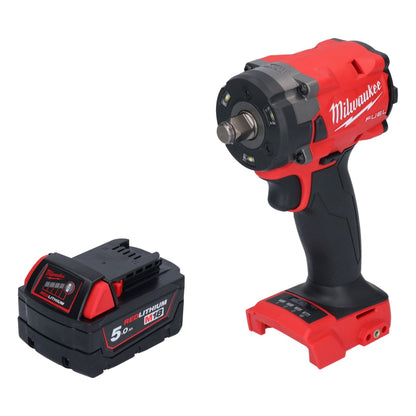 Clé à chocs sans fil Milwaukee M18 FIW2F12-501 18 V 339 Nm 1/2" brushless + 1x batterie 5,0 Ah - sans chargeur