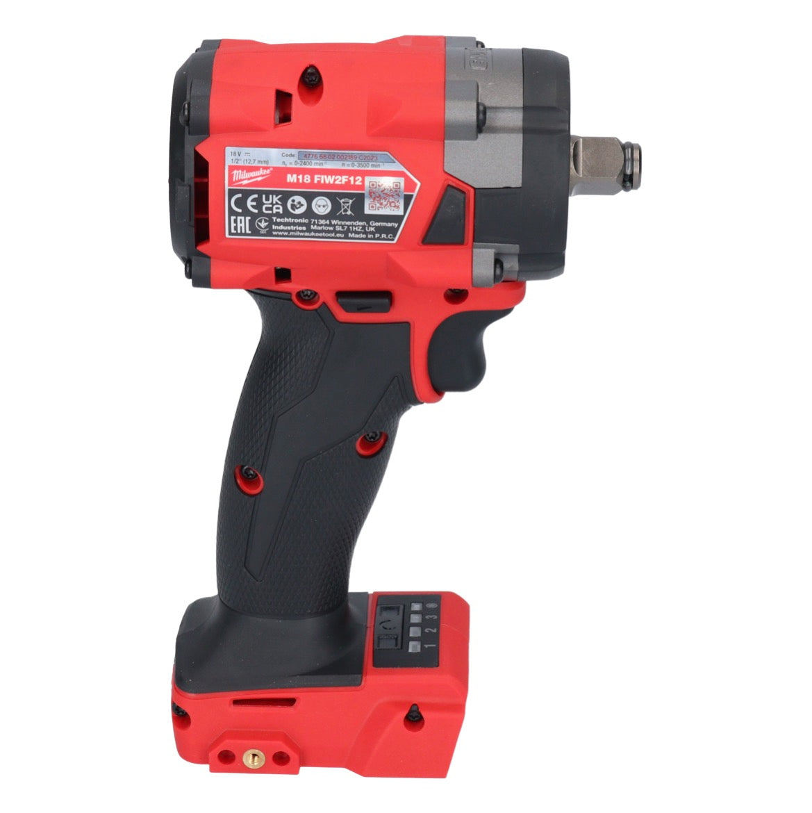 Clé à chocs sans fil Milwaukee M18 FIW2F12-502 18 V 339 Nm 1/2" brushless + 2x batterie 5,0 Ah + chargeur