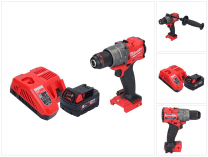 Milwaukee M18 FPD3-501 Akku Schlagbohrschrauber 18 V 158 Nm Brushless + 1x Akku 5,0 Ah + Ladegerät