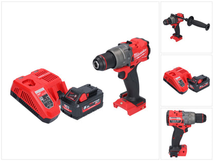 Perceuse à percussion sans fil Milwaukee M18 FPD3-551 18 V 158 Nm sans balai + 1x batterie 5,5 Ah + chargeur