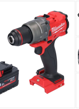 Perceuse à percussion sans fil Milwaukee M18 FPD3-801 18 V 158 Nm sans balais + 1x batterie 8,0 Ah - sans chargeur