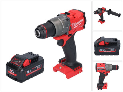 Perceuse à percussion sans fil Milwaukee M18 FPD3-801 18 V 158 Nm sans balais + 1x batterie 8,0 Ah - sans chargeur